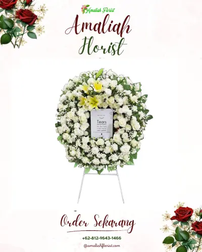 Krans Bunga Duka Cita di Mandalawangi